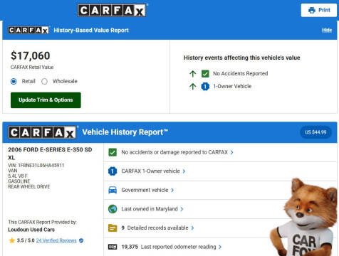 2006 Ford E-Series E-350 SD XL