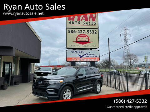 2021 Ford Explorer for sale at Ryan Auto Sales in Warren MI