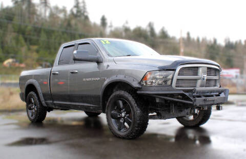 2012 RAM 1500 for sale at GQ Motorsports in Auburn WA