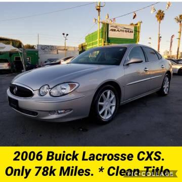 2006 Buick LaCrosse for sale at A2B AUTO SALES in Chula Vista CA