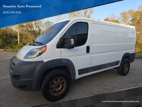 2018 RAM ProMaster for sale at Houston Auto Preowned in Houston TX