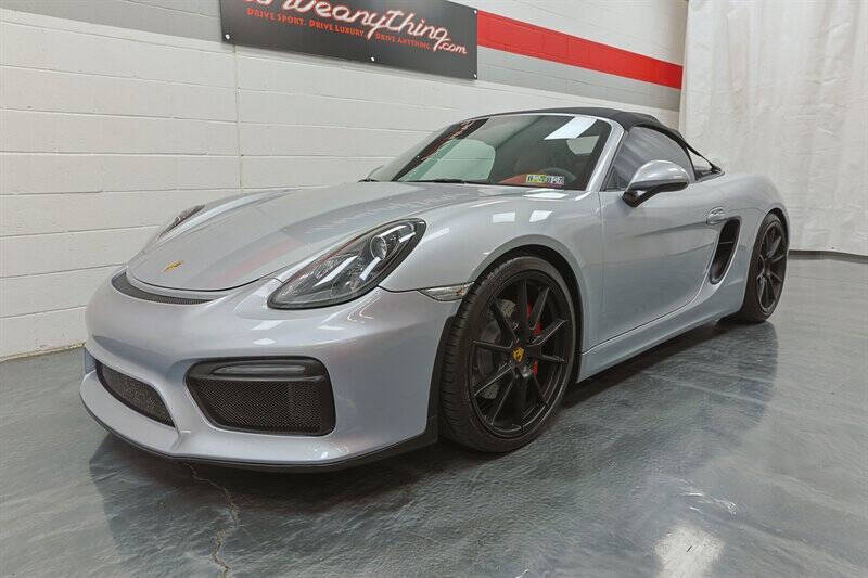 2016 Porsche Boxster Spyder