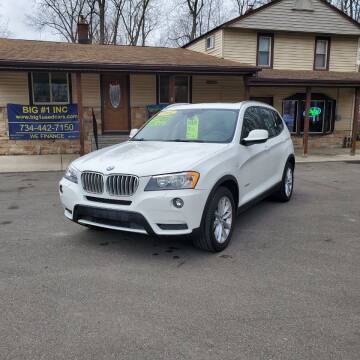 2014 BMW X3 for sale at BIG #1 INC in Brownstown MI