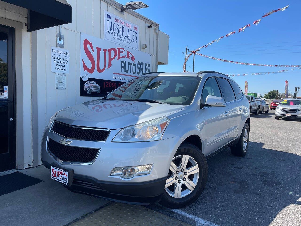 2012 Chevrolet Traverse for sale at Super Auto Sales Modesto in Modesto, CA