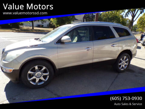 2009 Buick Enclave for sale at Value Motors in Watertown SD