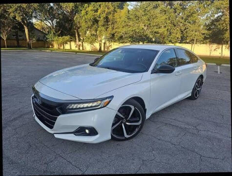 2021 Honda Accord for sale at GTR MOTORS in Hollywood FL