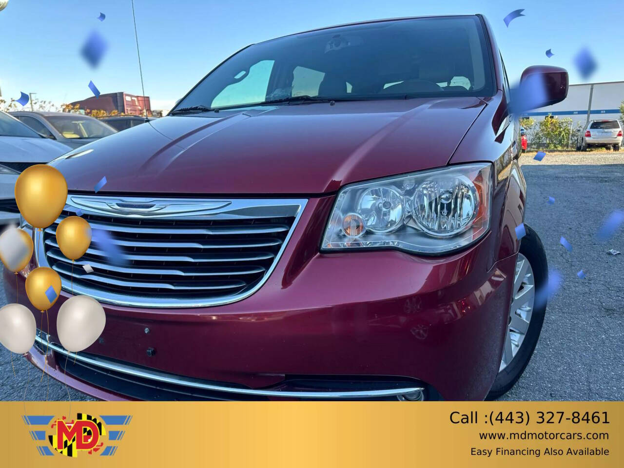 2016 Chrysler Town and Country for sale at MD MOTORCARS in Aberdeen, MD