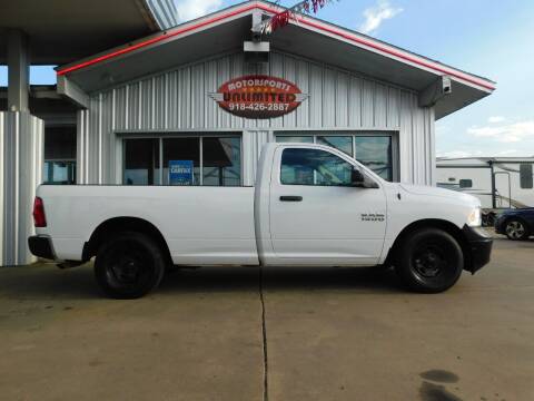 2014 RAM Ram Pickup 1500 for sale at Motorsports Unlimited in McAlester OK