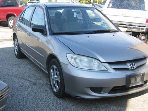 2004 Honda Civic for sale at S & G Auto Sales in Cleveland OH