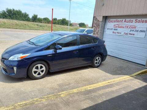 2015 Toyota Prius for sale at Excellent Auto Sales in Grand Prairie TX