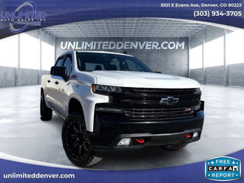 2019 Chevrolet Silverado 1500 for sale at Unlimited Auto Sales in Denver CO