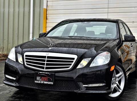 2012 Mercedes-Benz E-Class for sale at Haus of Imports in Lemont IL