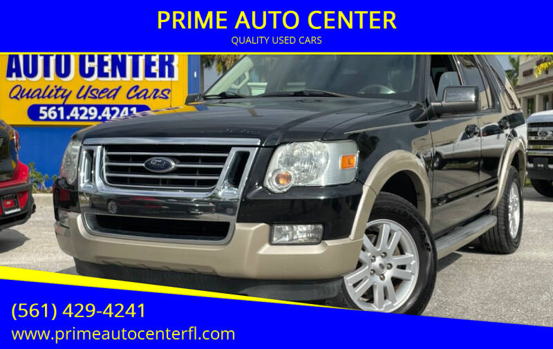 2010 Ford Explorer for sale at PRIME AUTO CENTER in Palm Springs FL