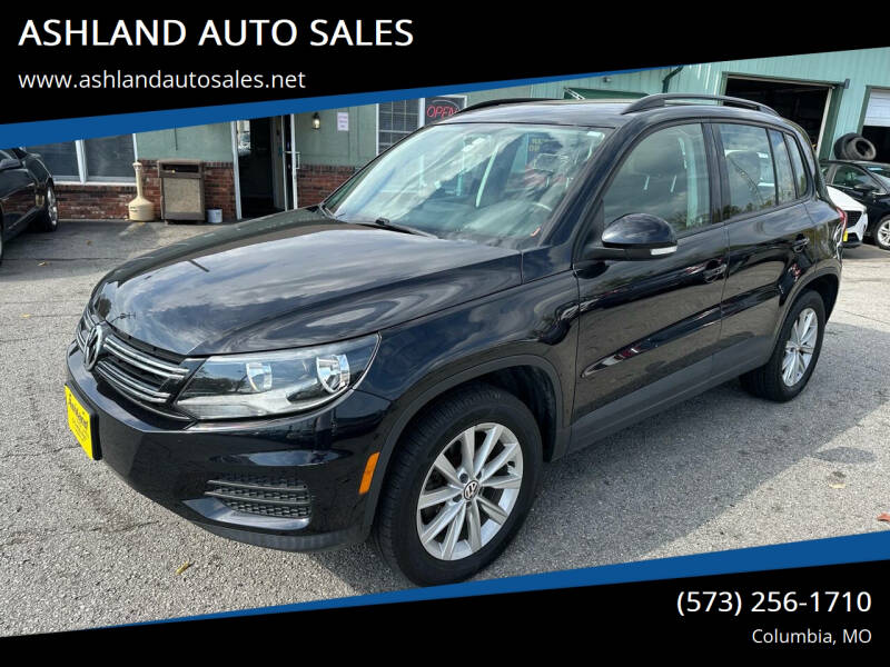 2017 Volkswagen Tiguan for sale at ASHLAND AUTO SALES in Columbia MO