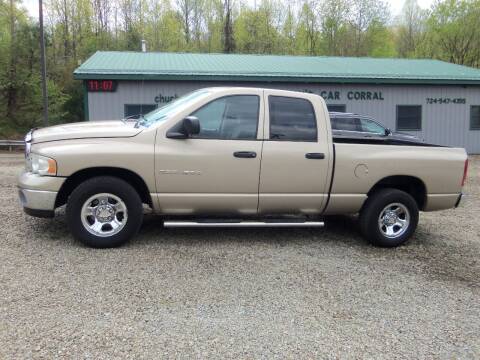 2004 Dodge Ram 1500 for sale at CHUCK'S CAR CORRAL in Mount Pleasant PA
