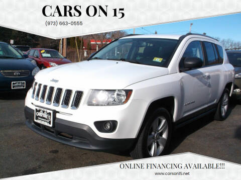 2016 Jeep Compass for sale at Cars On 15 in Lake Hopatcong NJ