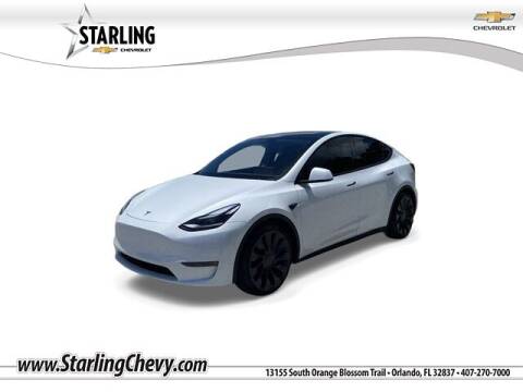 2022 Tesla Model Y for sale at Pedro @ Starling Chevrolet in Orlando FL