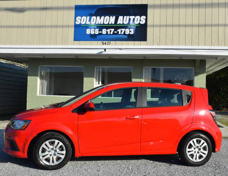 2020 Chevrolet Sonic for sale at Solomon Autos in Knoxville TN