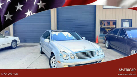 2003 Mercedes-Benz E-Class for sale at Americar in Duluth GA