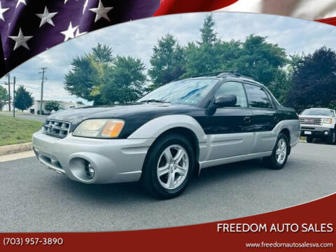 2003 Subaru Baja for sale at Freedom Auto Sales in Chantilly VA