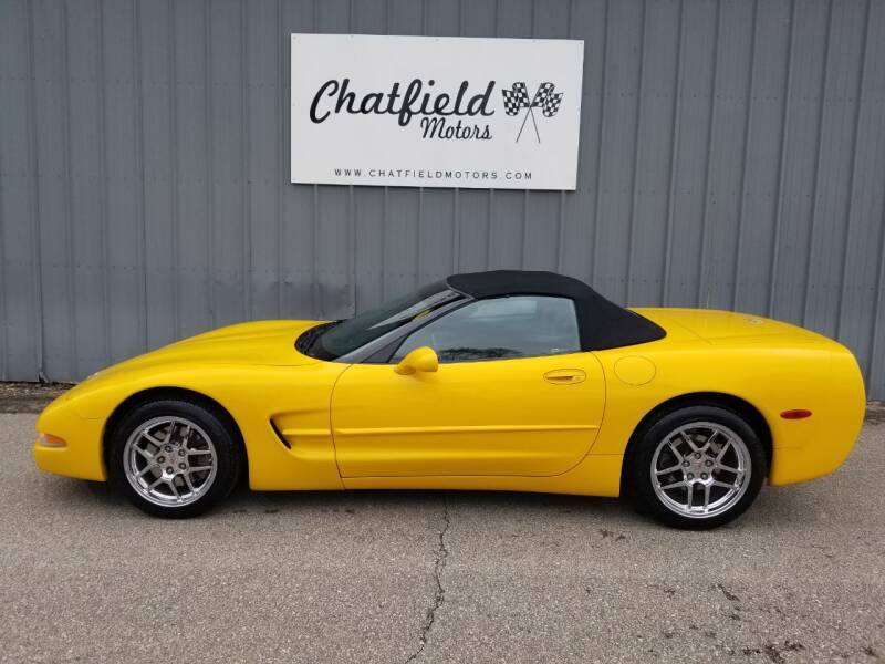 2003 Chevrolet Corvette for sale at Chatfield Motors in Chatfield MN
