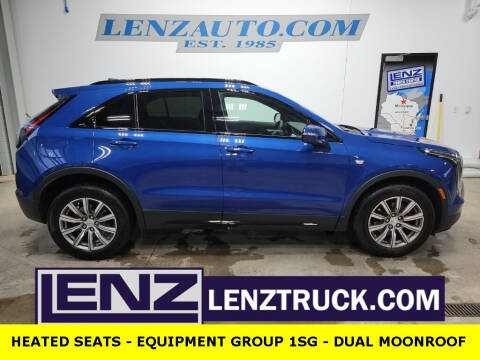 2021 Cadillac XT4 for sale at LENZ TRUCK CENTER in Fond Du Lac WI