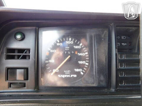 1987 Volkswagen Syncro