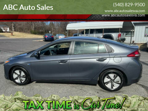 2019 Hyundai Ioniq Hybrid for sale at ABC Auto Sales in Culpeper VA