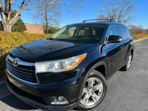 2014 Toyota Highlander for sale at William D Auto Sales in Norcross GA