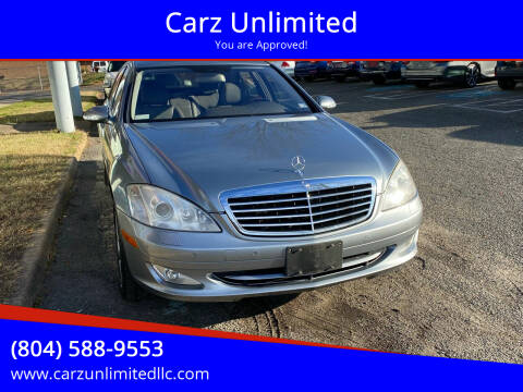 2008 Mercedes-Benz S-Class for sale at Carz Unlimited in Richmond VA