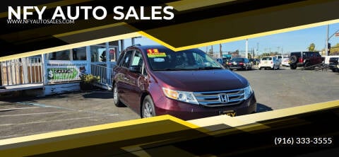 2012 Honda Odyssey for sale at NFY AUTO SALES in Sacramento CA