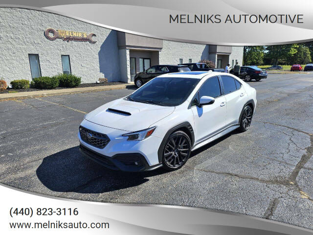 2022 Subaru WRX for sale at Melniks Automotive in Berea, OH