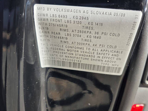 2009 Volkswagen Touareg 2 VR6 FSI