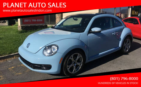 2013 Volkswagen Beetle for sale at PLANET AUTO SALES in Lindon UT