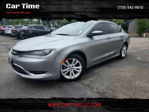 2015 Chrysler 200 for sale at Car Time in Denver CO