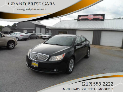 2010 Buick LaCrosse for sale at Grand Prize Cars in Cedar Lake IN