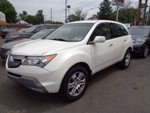 2009 Acura MDX for sale at Cade Motor Company in Lawrence Township NJ