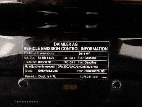 2014 Mercedes-Benz S-Class S 550