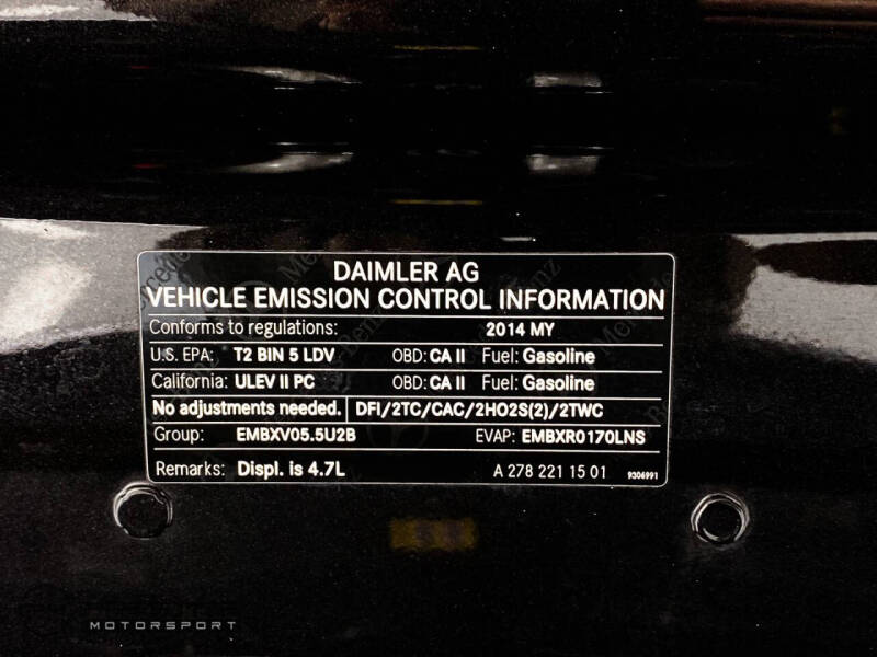 2014 Mercedes-Benz S-Class S 550