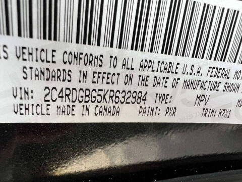 2019 Dodge Grand Caravan SE