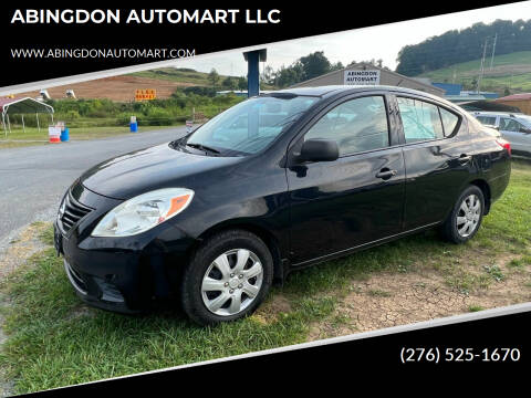 2014 Nissan Versa for sale at ABINGDON AUTOMART LLC in Abingdon VA