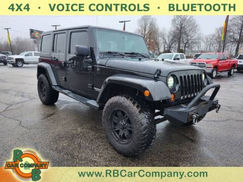 2012 Jeep Wrangler Unlimited for sale at R & B CAR CO - R&B CAR COMPANY in Columbia City IN