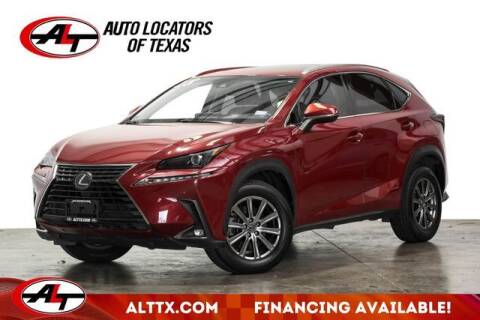 2018 Lexus NX 300 for sale at AUTO LOCATORS OF TEXAS in Plano TX