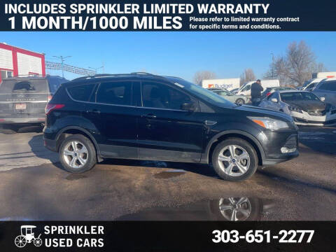 2013 Ford Escape for sale at Sprinkler Used Cars in Longmont CO
