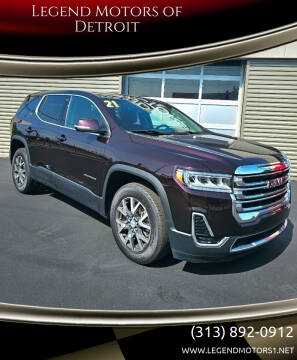 2021 GMC Acadia for sale at Legend Motors of Waterford - Legend Motors of Detroit in Detroit MI