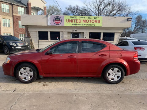 2010 Dodge Avenger for sale at UNITED MOTORS in Mckinney TX