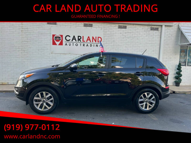2016 Kia Sportage for sale at CAR LAND  AUTO TRADING in Raleigh NC