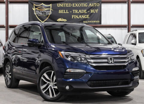 2018 Honda Pilot for sale at United Exotic Auto in Houston TX