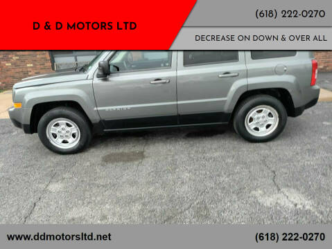 2012 Jeep Patriot for sale at D & D Motors Ltd in Belleville IL