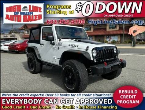 2016 Jeep Wrangler for sale at High Line Auto Sales of Salem in Salem NH
